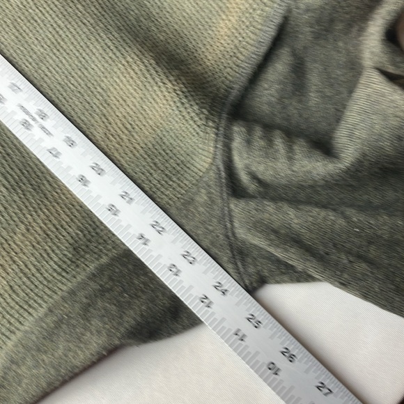 Eddie Bauer 1/4 Zip Sweater Sz XL Olive Green See Photos for Measurements - Picture 10 of 10